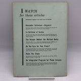 11 Issues of Clavier Magazine Pianists & Orgsnists 1962-65 Vintage Classical