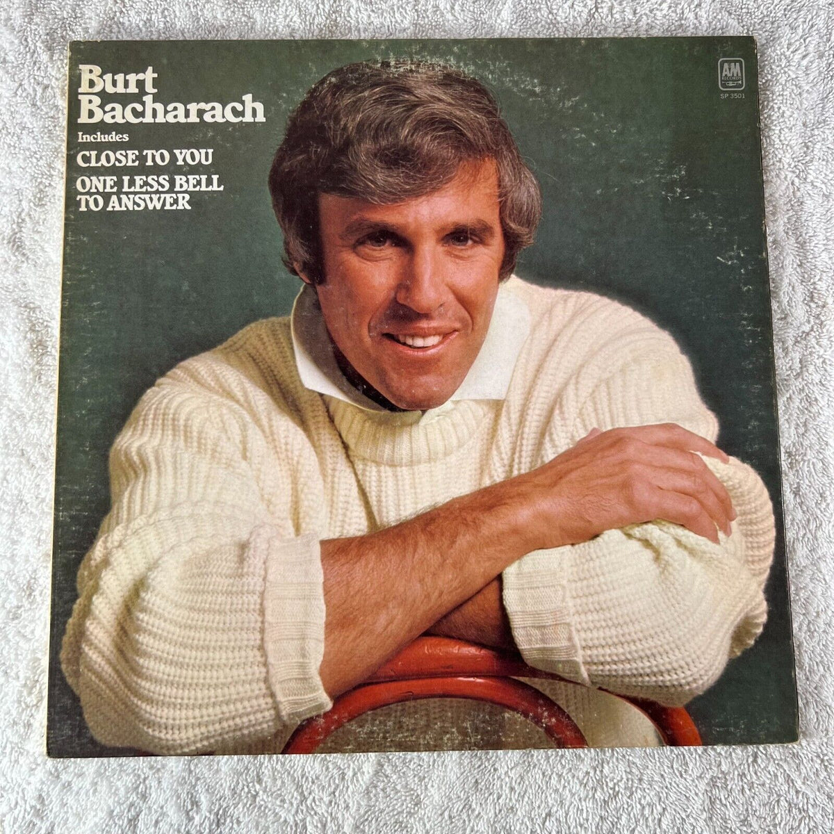 Burt Bacharach Self Titled Gatefold Vinyl LP Record Album SP-3501