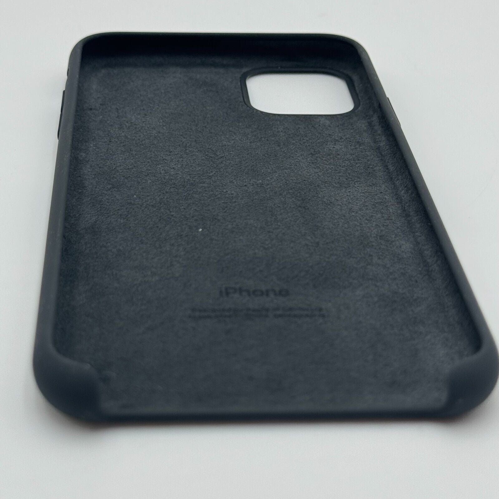 Genuine Apple Silicone Case Iphone 11 Pro Max Black