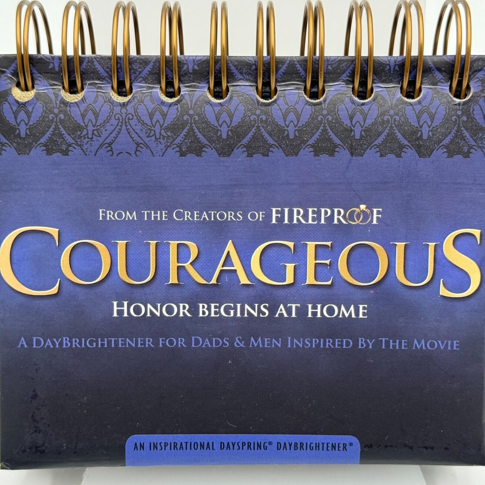 Courageous Honor Home Stand Up 365 Daily Day Brightner Bible Verses & Quotes Men