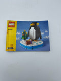 INSTRUCTIONS 40498 Lego Christmas Penguin MANUAL ONLY