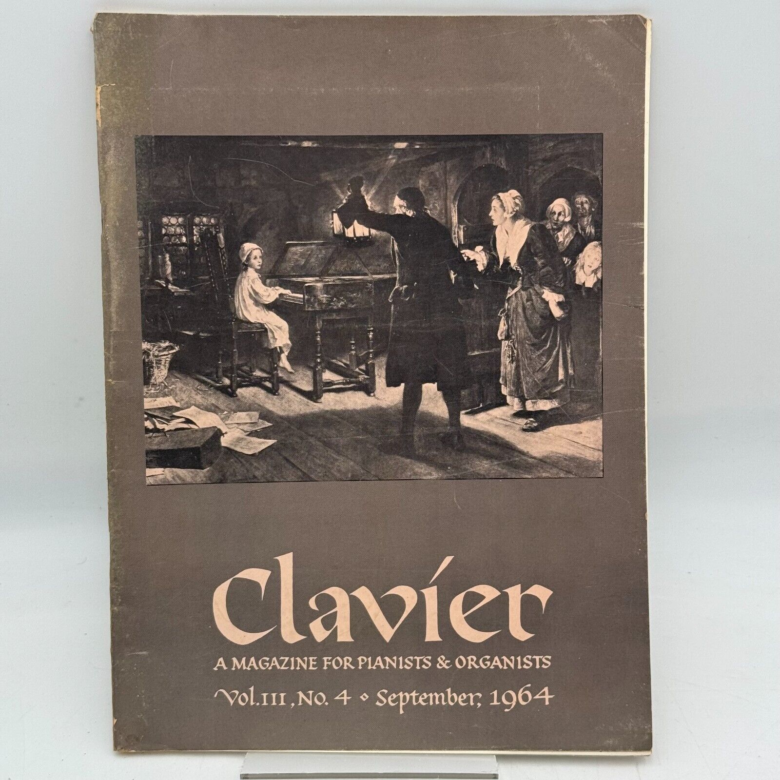 11 Issues of Clavier Magazine Pianists & Orgsnists 1962-65 Vintage Classical