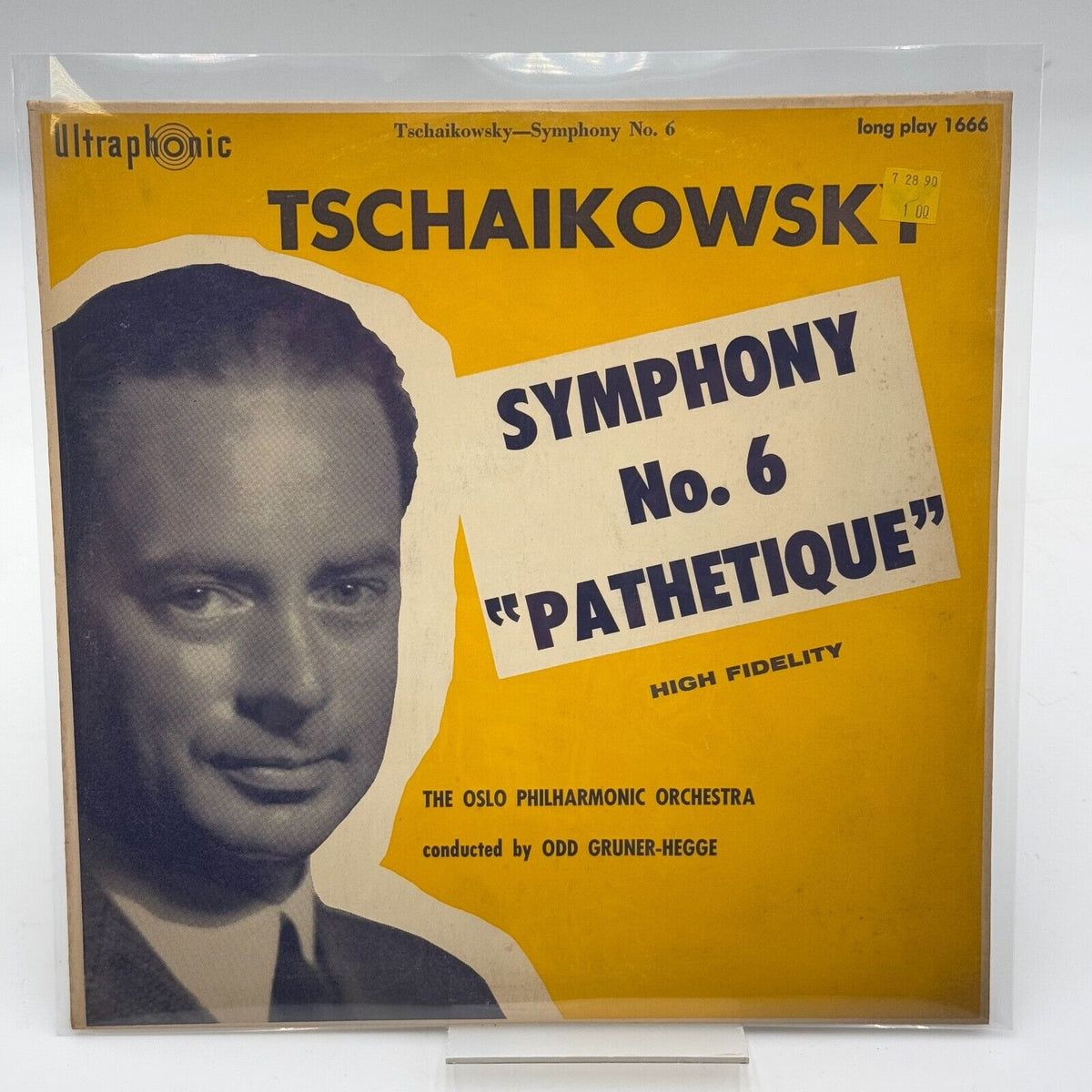 Tschaikowsky Symphony No 6 Pathetique- Oslo Philharmonic Orchestra Vinyl LP RARE