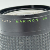 Makinon MC Auto Zoom 1 : 3.5-4.5 f=35-105mm Lens Made in Japan