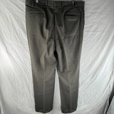 Brandini Pleated Dress Pants Grey Mens 36x32