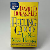 Feeling Good The New Mood Therapy David D Burns MD Paperback Book Pre owned