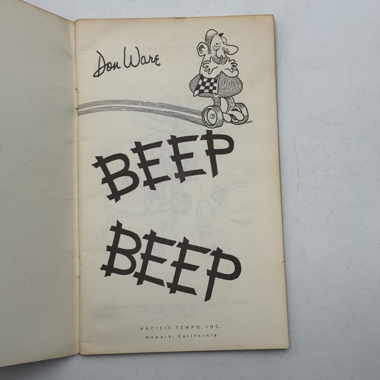 Beep Beep by Don Ware First Printing Illustrated Comic Book 1959 VINTAGE RARE