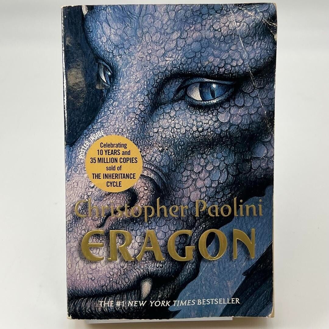 Eragon Inheritance Cycle Book 1 By Christopher Paolini Paperback #1 Bestseller