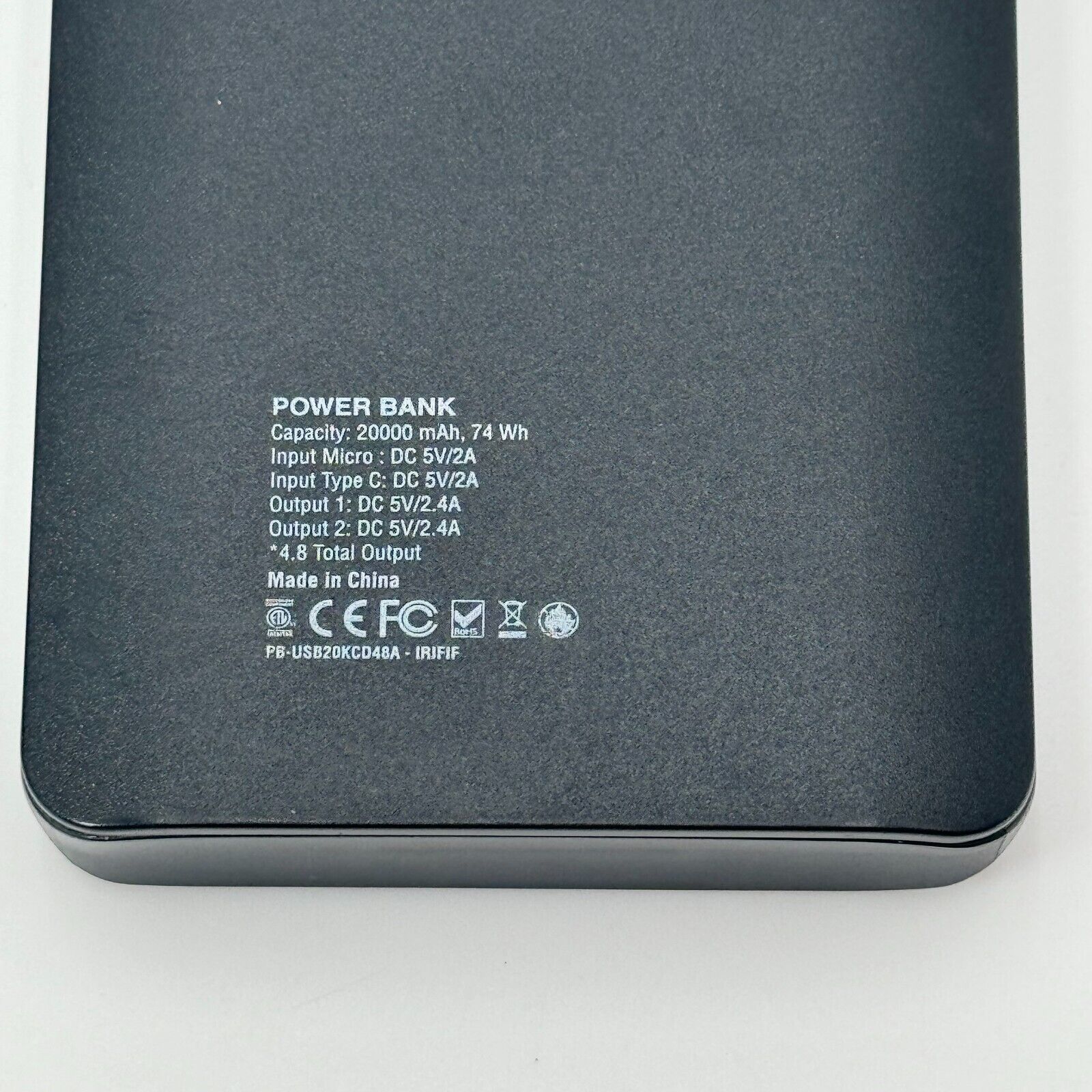 ZGEAR 20,000 mAh High Capacity Power Bank With LCD Display