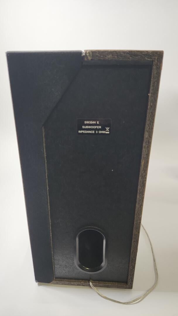 Philips Home Theater System Speakers HTS3544 Untested & No Rear Left Speaker