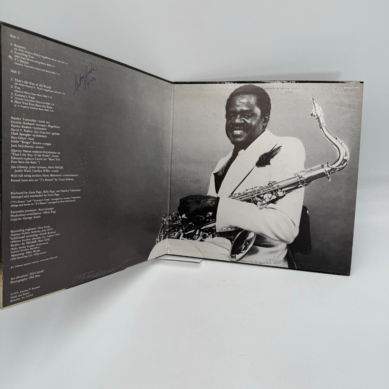 Stanley Turrentine - I Have You Ever Seen The Rain F-9493 Fantasy Gatefold 1975