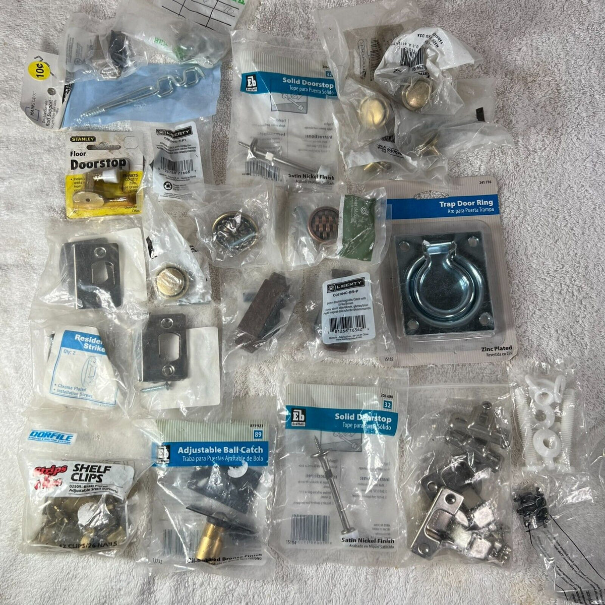 Lot of Miscelaneous Cabinet/Door/Drawer Hardware Home Repair Remodel - NIB NEW