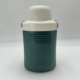 1999 Green Coleman 5517 Canteen Style Lid Flip Up Spout Carrying Strap Vintage