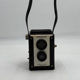 Rare Spartus Full-Vue Twin Lens Reflex Camera with Shoulder Strap VTG - Untested