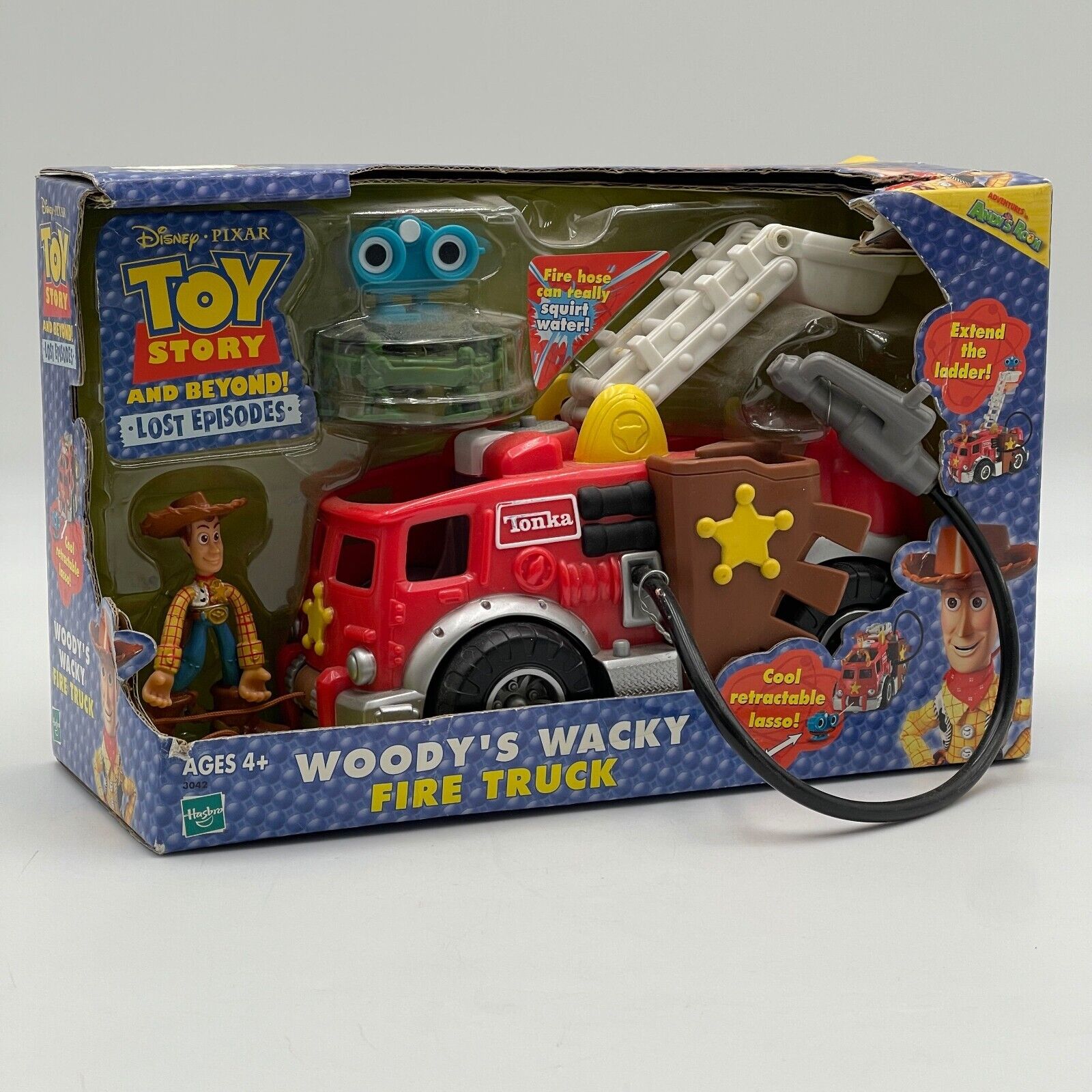 Vintage Toy Story And Beyond Woody’s Wacky Firetruck SEALED NIB