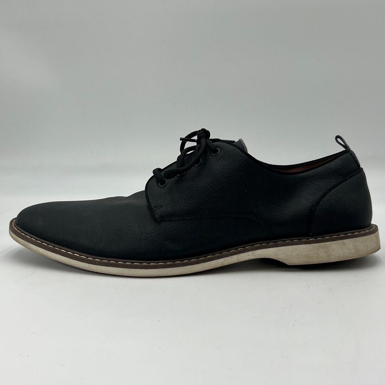 Parker & Sky Men’s Dress Black @ Brown Shoes Lace Up Oxfords size 12 New