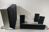 Philips Home Theater System Speakers HTS3544 Untested & No Rear Left Speaker