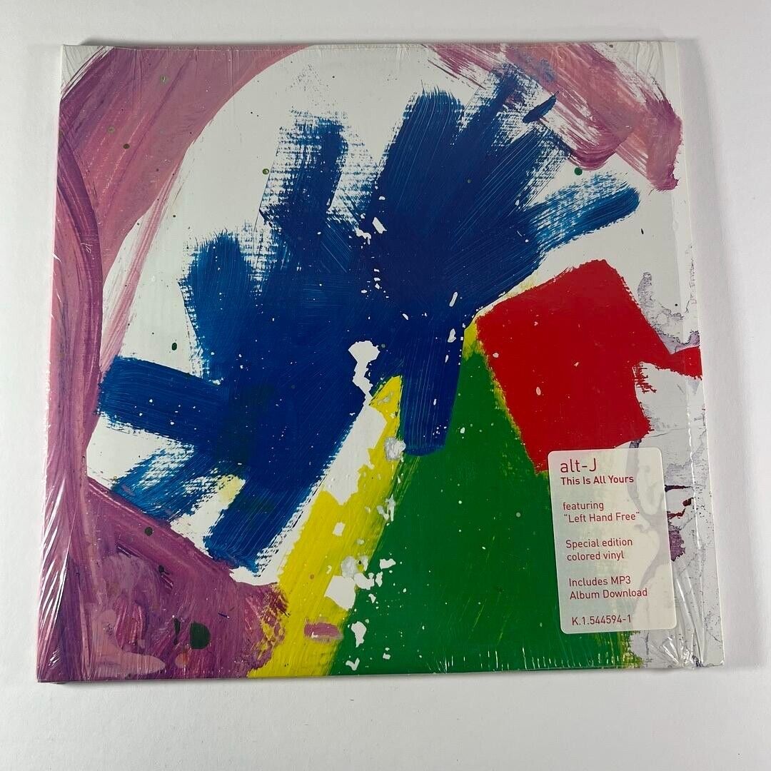 alt-J This Is All Yours Special Edition Translucent Yellow/Blue Double LP Vinyls