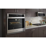 Whirlpool WOS31ES0JS 30" Stainless Steel Single Electric Wall Oven NOB