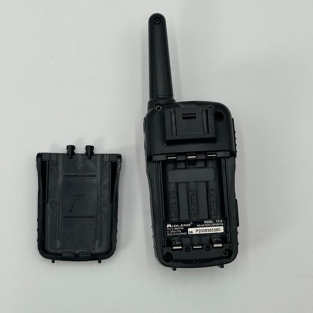 Midland X-Talker T31A Two-Way Radio Walkie Talkie Battery or Micro USB Only 1