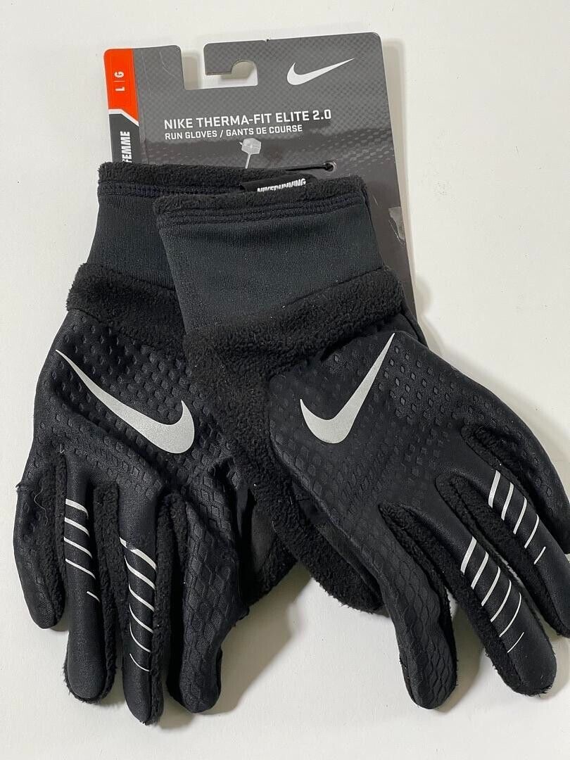 Nike Womens Large Therma-Fit Elite 2.0 Gloves