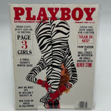 Playboy 3 Vintage 1988 Rare Cover Art Lingerie Bruce Willis Iconic Cinema SEALED