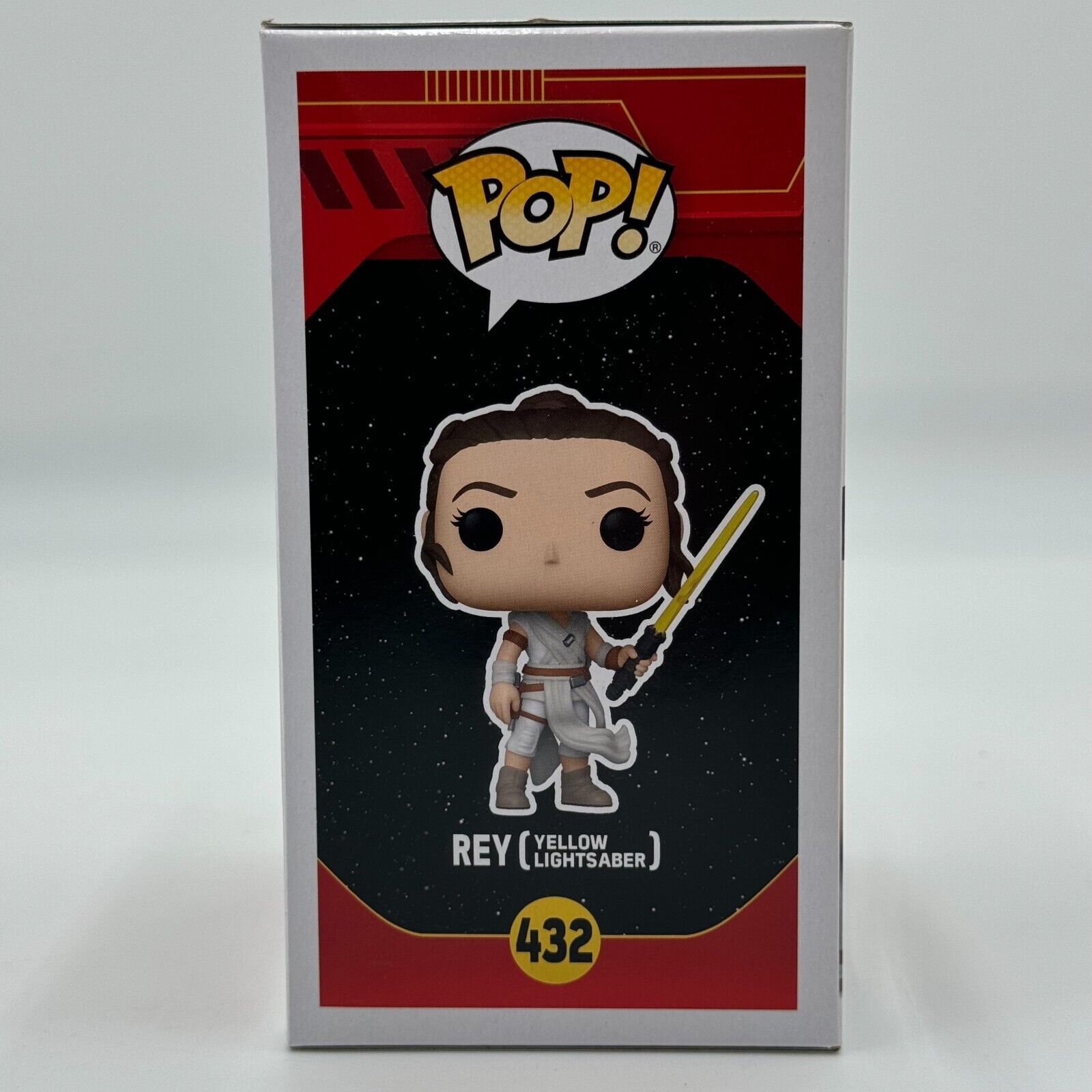 Funko Pop! Star Wars - Rey Yellow LightSaber #432 Bobblehead Disney New In Box