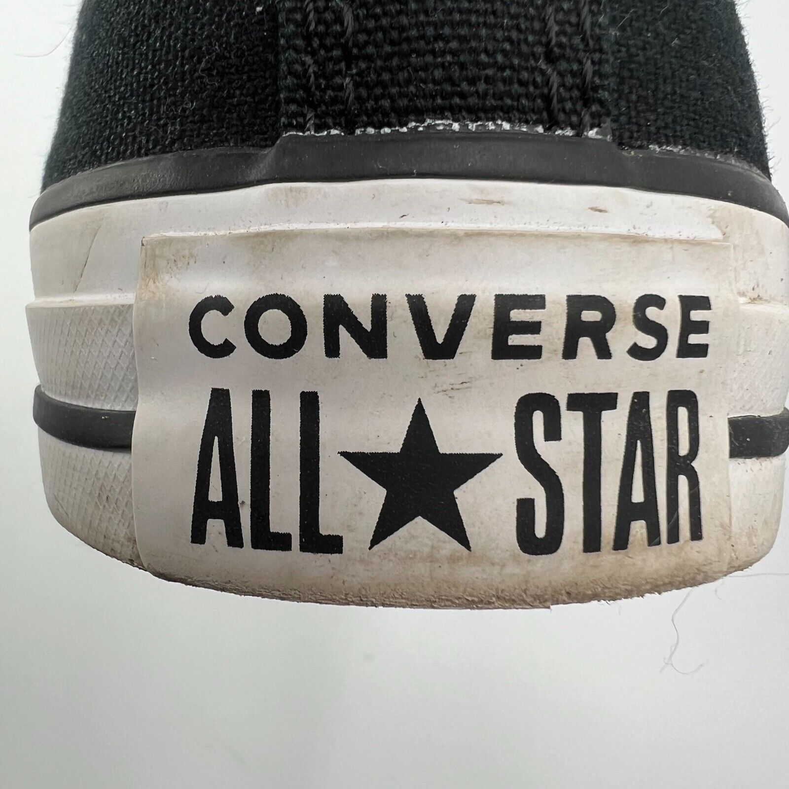 CONVERSE All-Star Canvas Black Low Cut Skate Shoes US Size Men 8.5 Women 10.5
