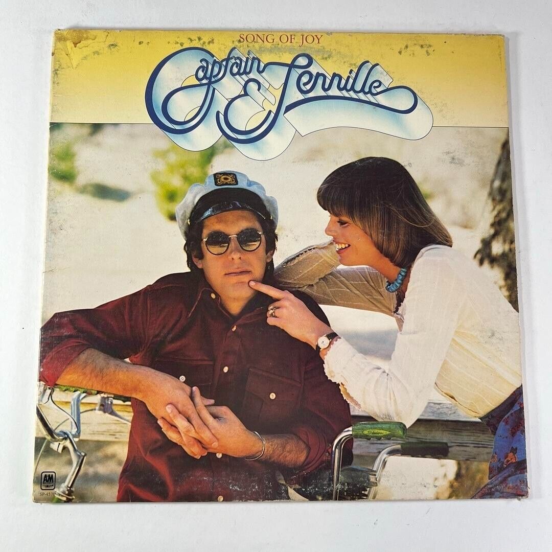 Captain & Tennille Song Of Joy LP 1976 Original Vinyl Album With Hype Sticker