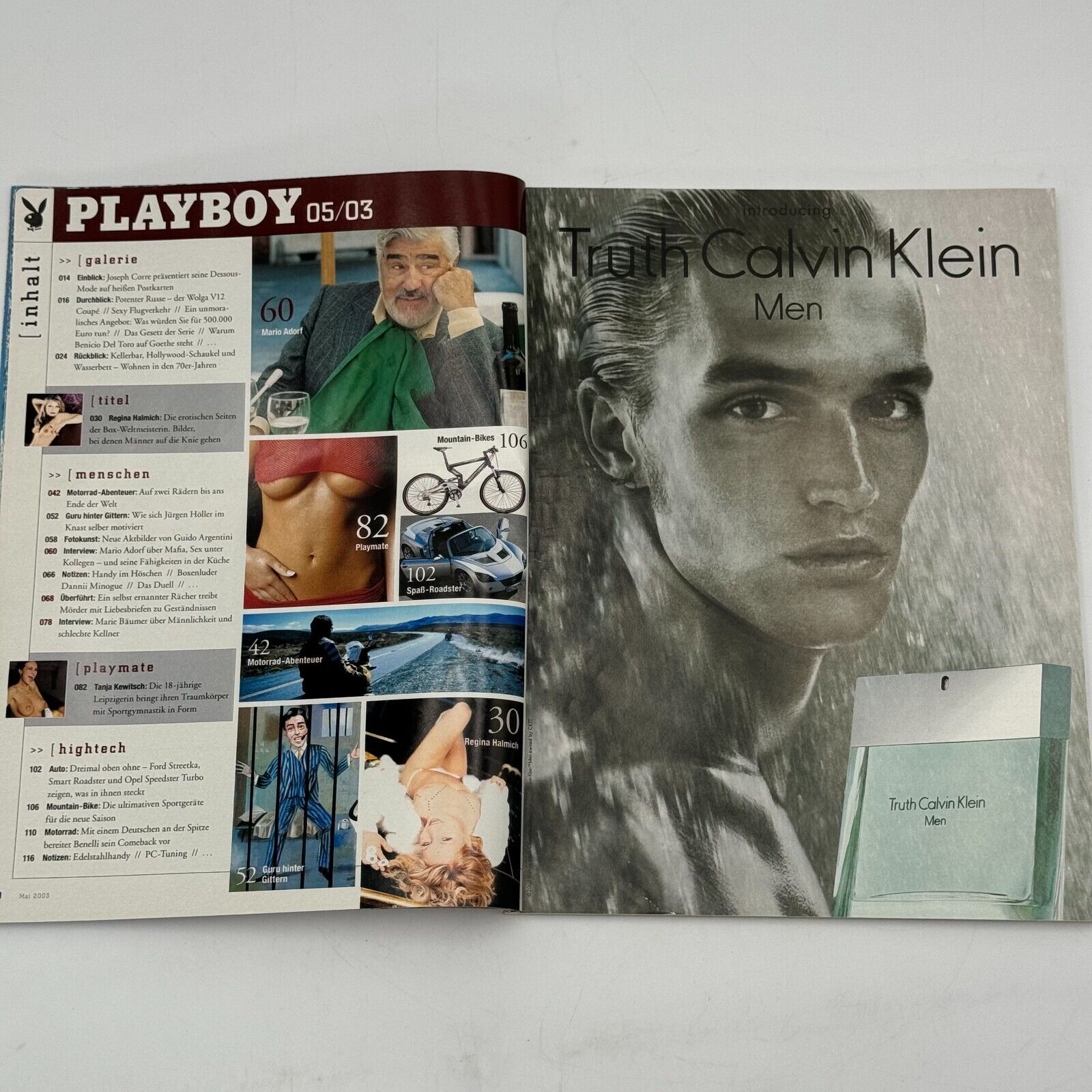 Playboy Vintage 2003 German Editon & Polish Version Carmen Electra Rare