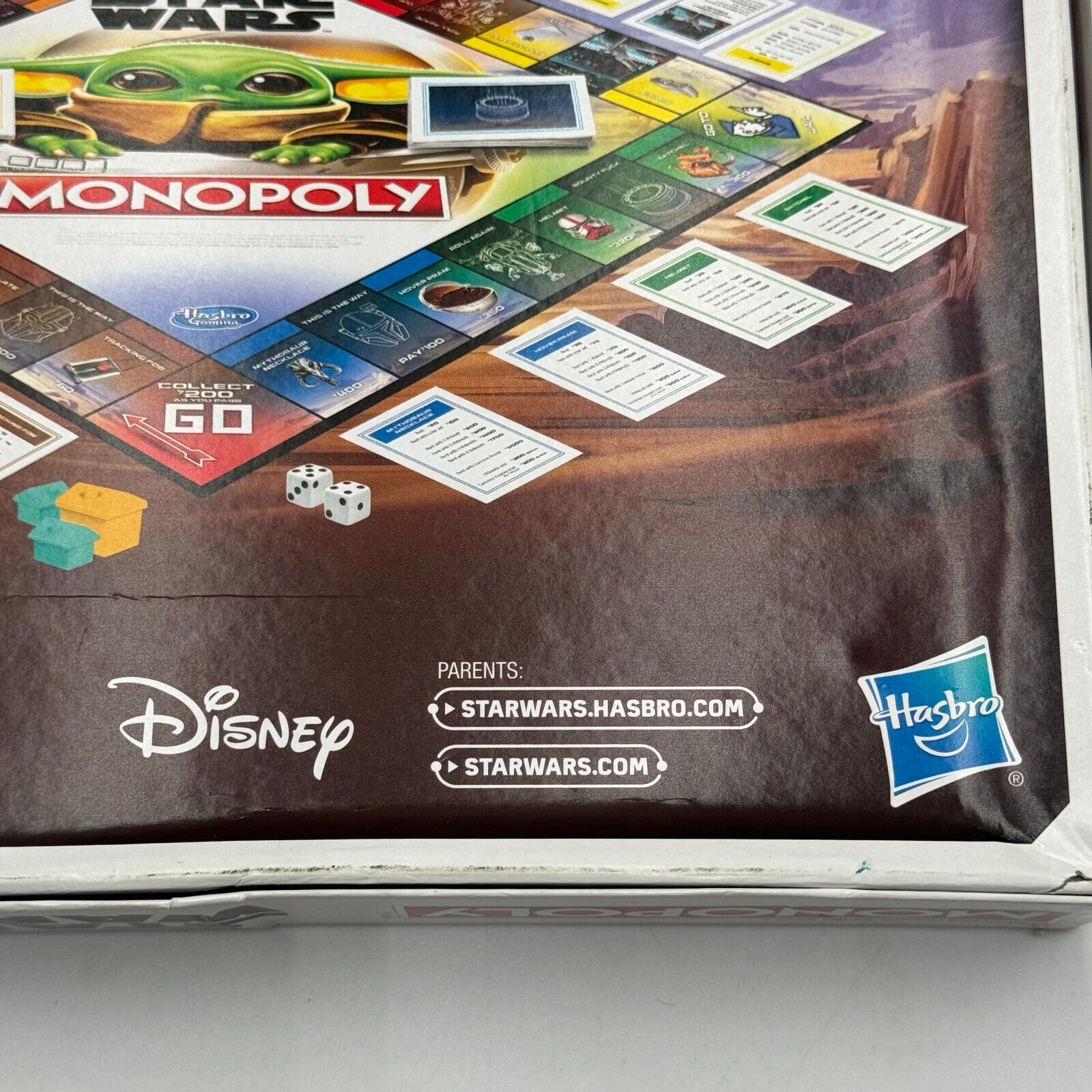 MONOPOLY: Star Wars The Child Edition Board Game for Kids and Families (ITEM...