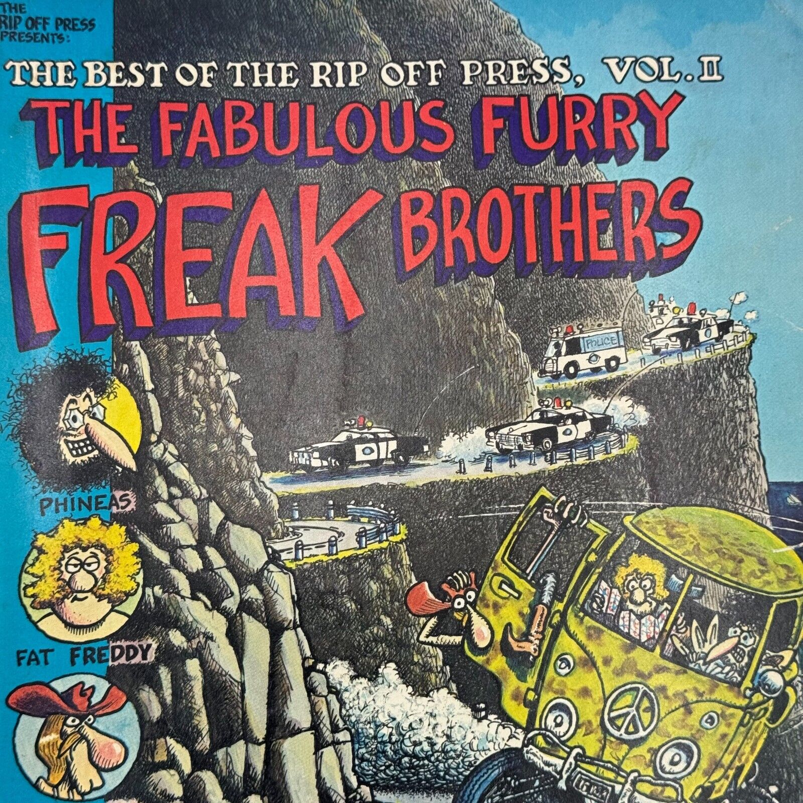 The Best Of Rip Off Press Vol 2 Fabulous Furry Freak Brothers Comic Book Vintage