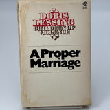 Children of Violence Ser.: A Proper Marriage by Doris Lessing (1969, Trade...