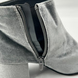 Sam Edelman Circus Womens Stylish Suede Zipper Platform Ankle Boots Grey Size 8