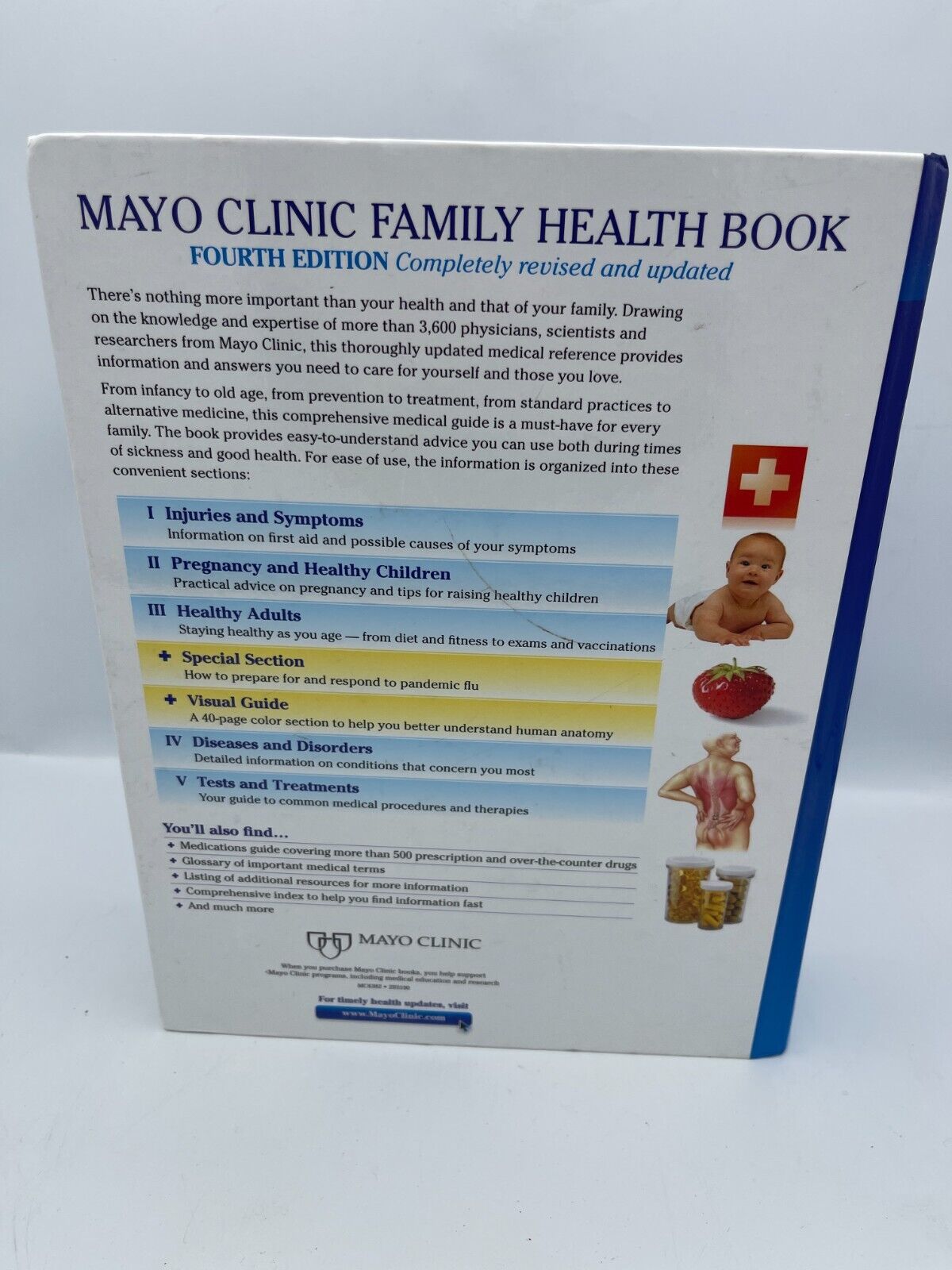 Mayo Clinic Family Health Book Fourth Edition 2009 Hardcover Revised Updated