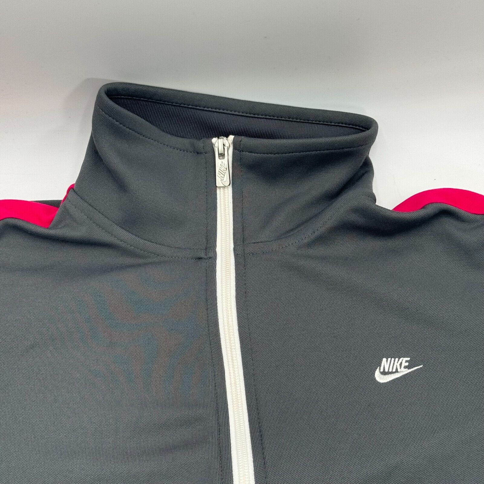 Nike Track Jacket Retro N98 National 98 Full Zip Grey Pink Blue Women's Size M