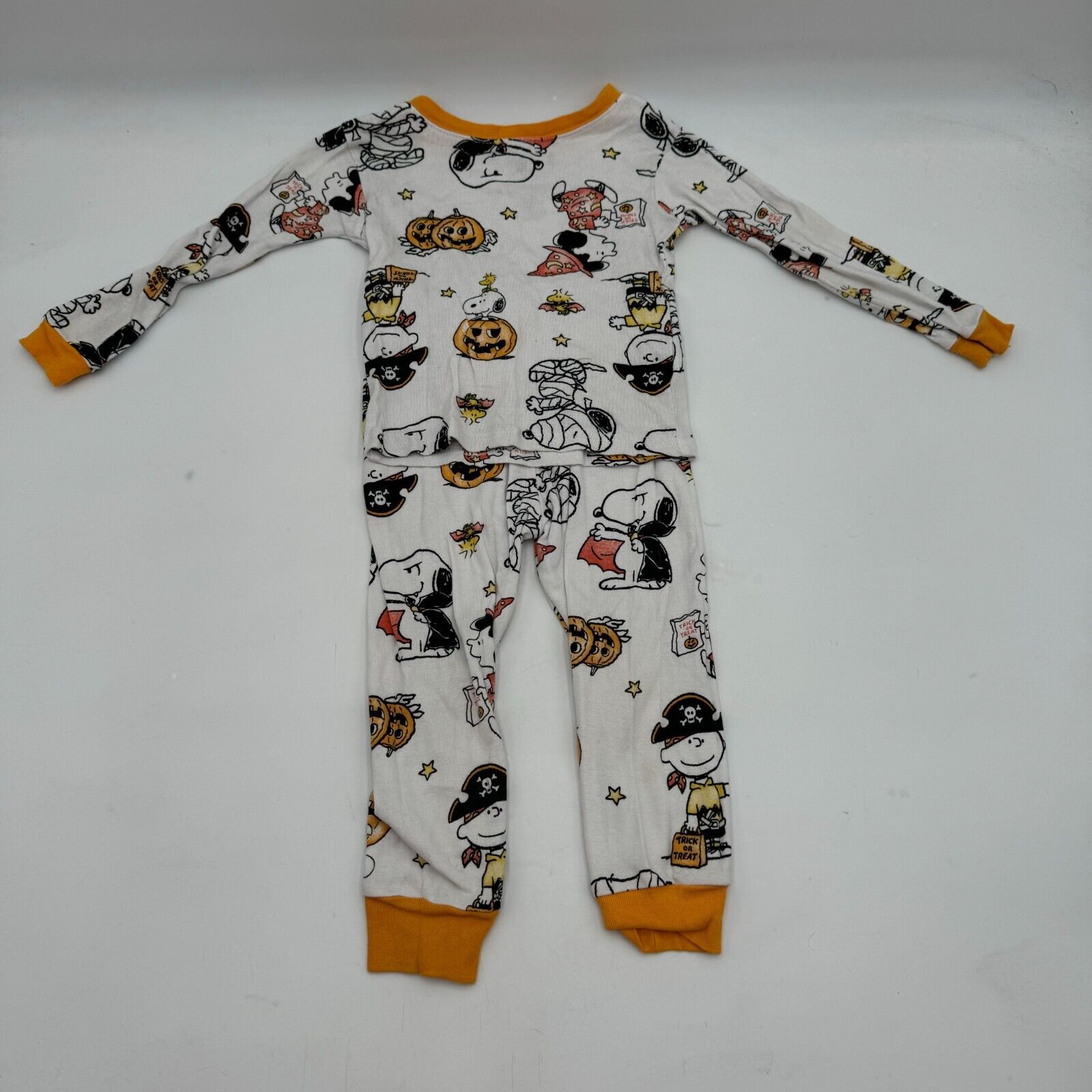 Lot of 6 Pajama Sets Disney Mickey Stitch Woody Charlie Holiday Toddler Size 3T