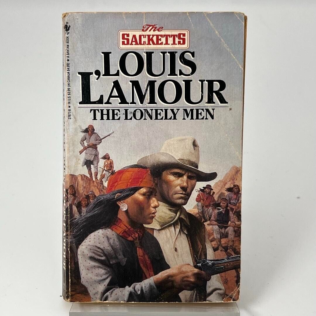 The Lonely Men : Louis L'Amour Bantam Books Paperback Western Pb 1971