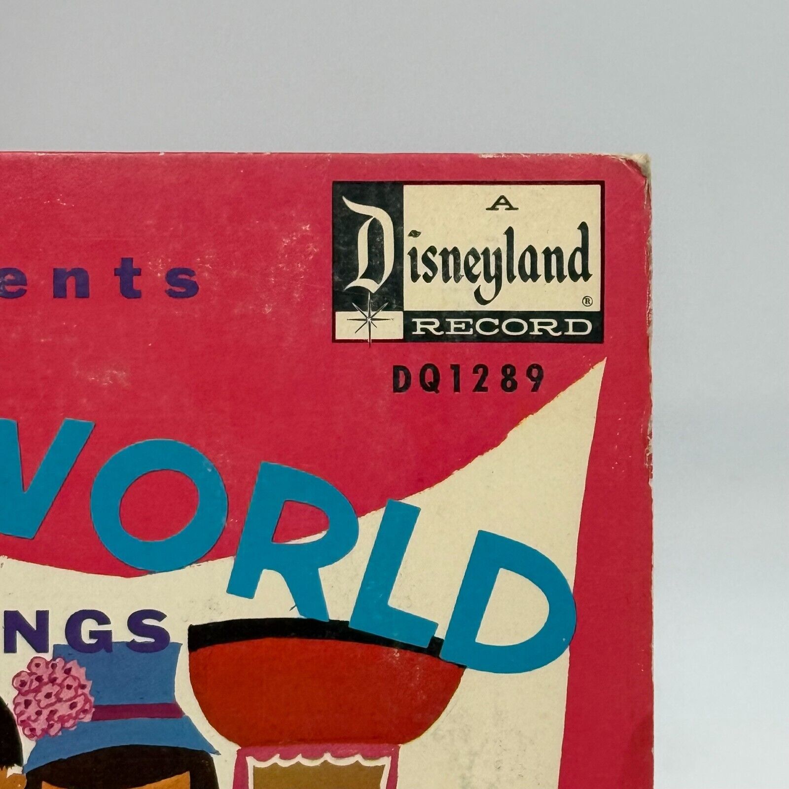 It's A Small World 18 Favorite Folk Songs 1965 Vinyl Album Disneyland Boys Choir