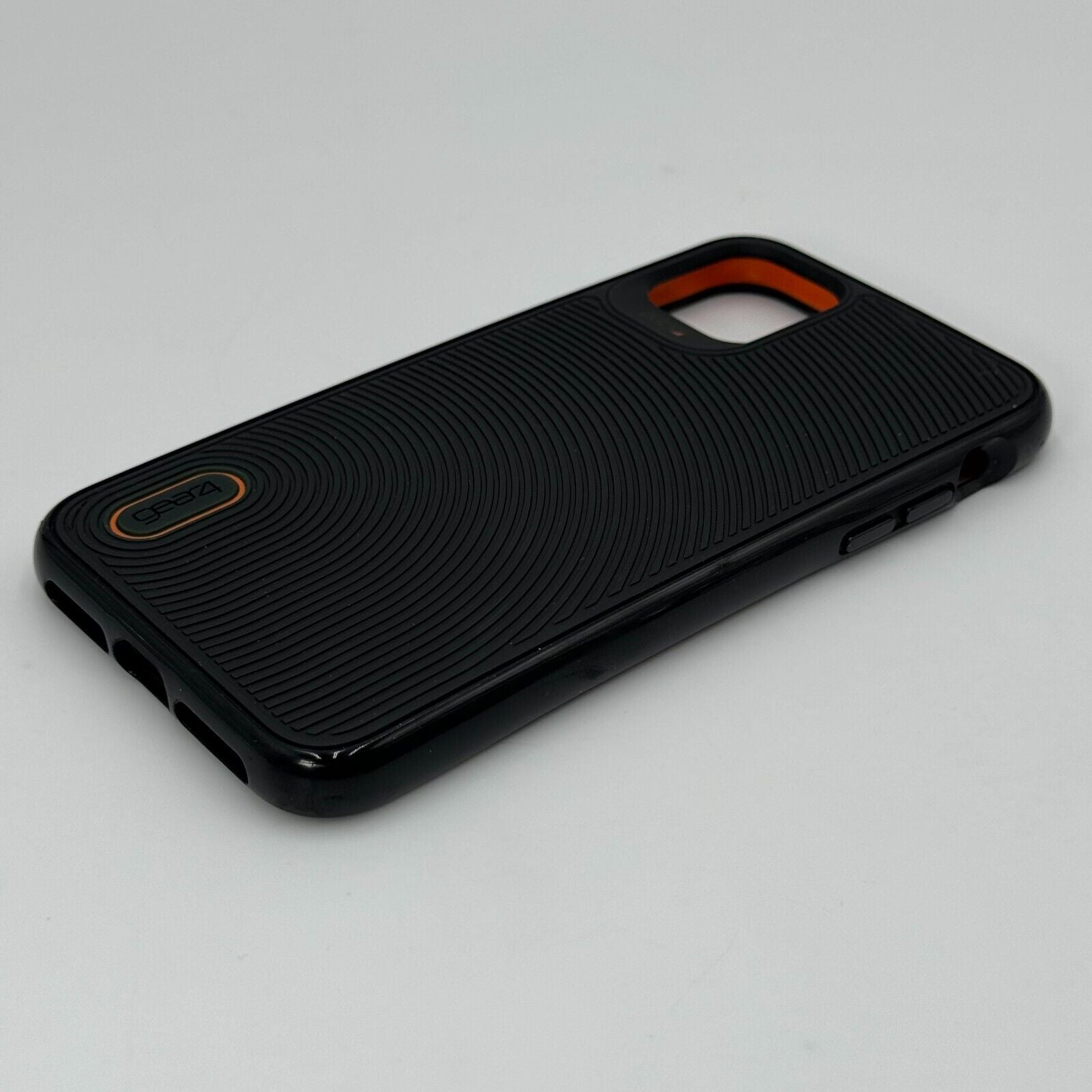 Gear4 Battersea Slim Case for iPhone 11 Pro Max D30 16ft Drop Black Orange - New