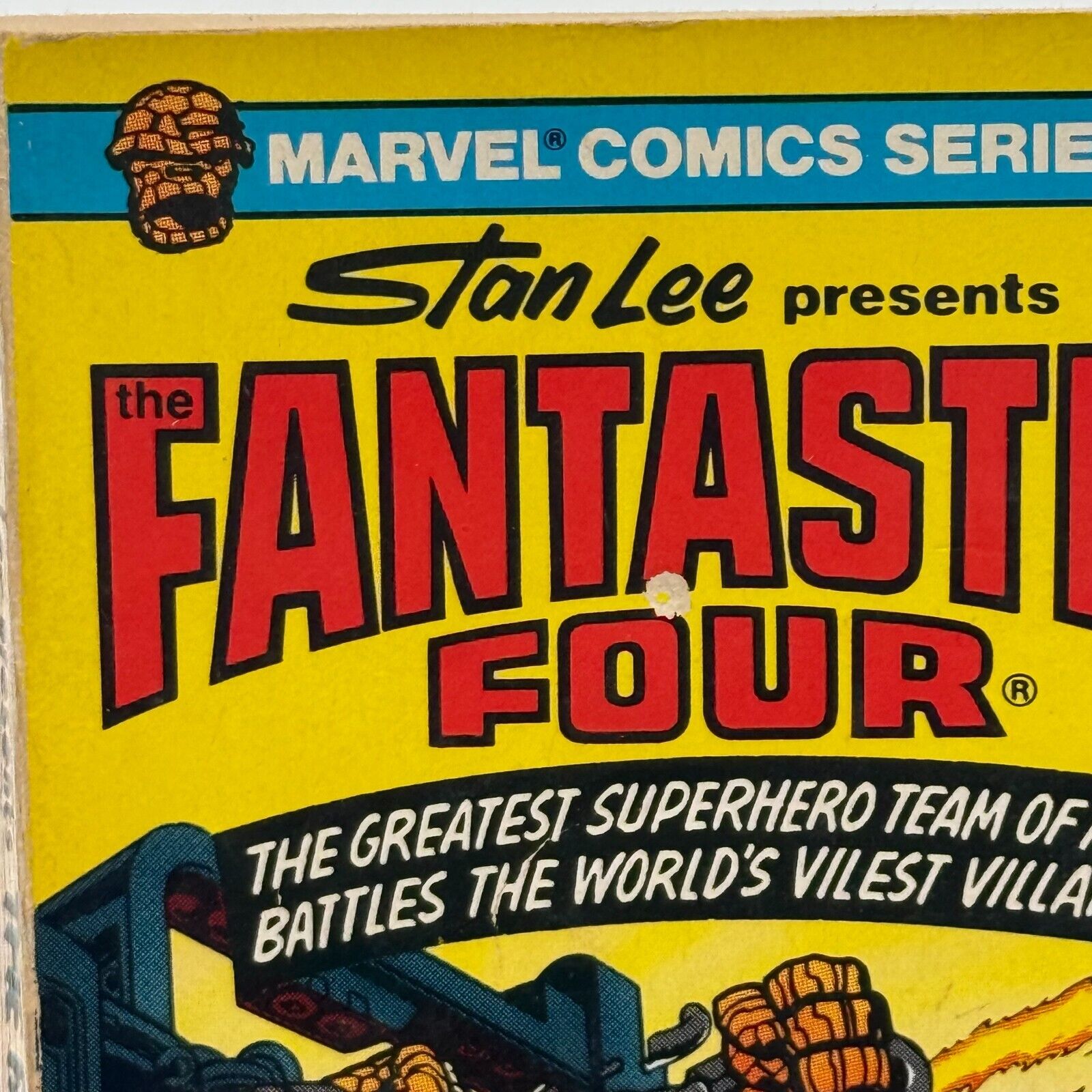 Stan Lee Presents the Fantastic Four Pocket Book Vintage Marvel Comic Issues 1-6