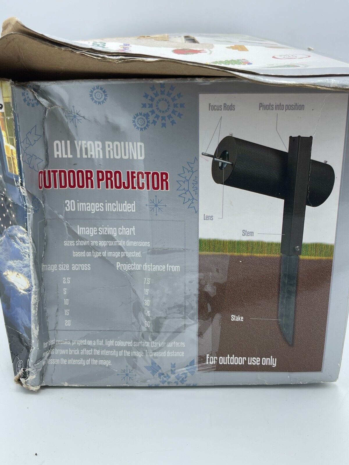 Year Round Outdoor Projector Trim A Home Special Occasion 30 Slides All Holidays