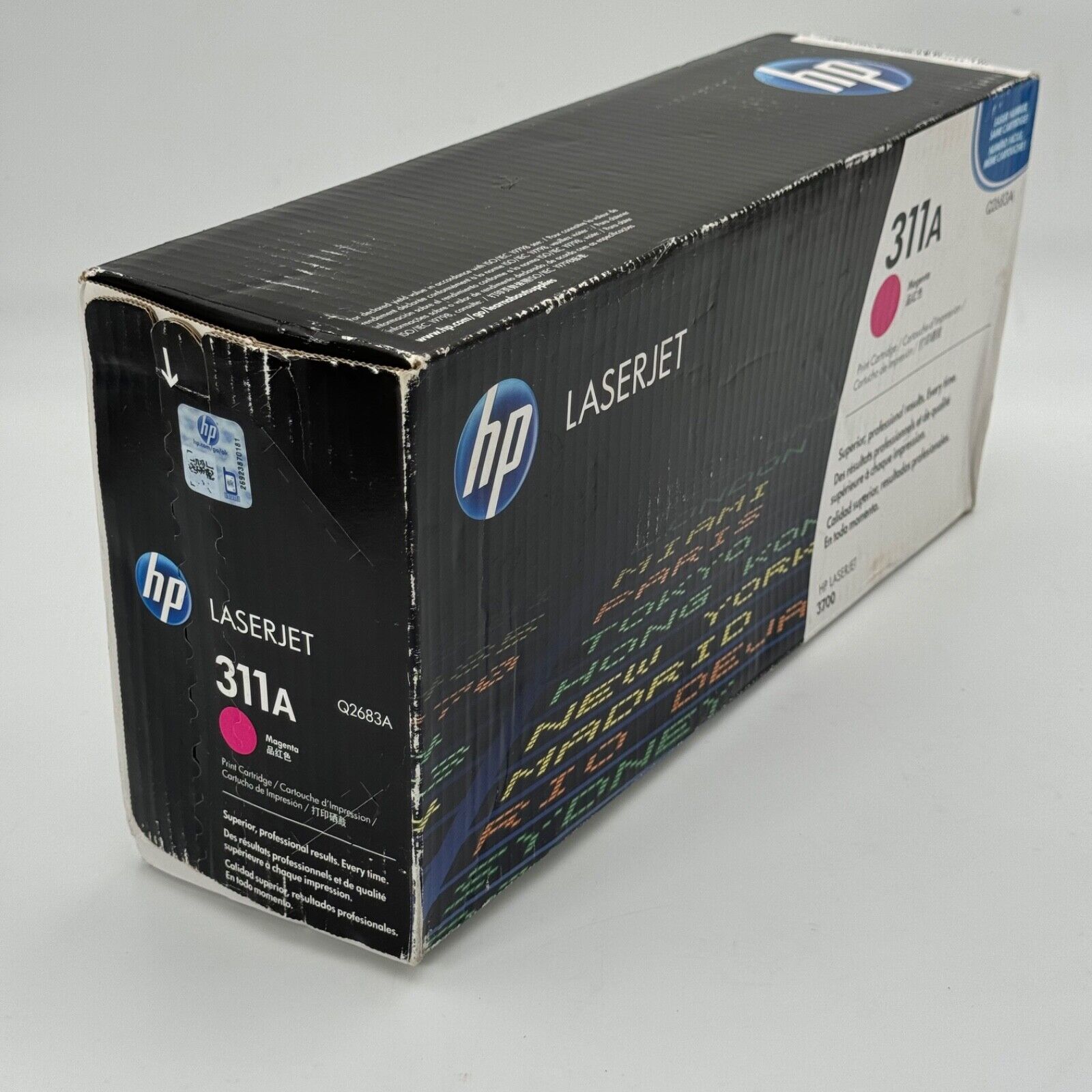 HP Genuine New Sealed Q2683A 311A Magenta Toner Cartridge