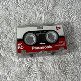 Panasonic Micro Cassette MC-60 4 Pack 3 New Blank