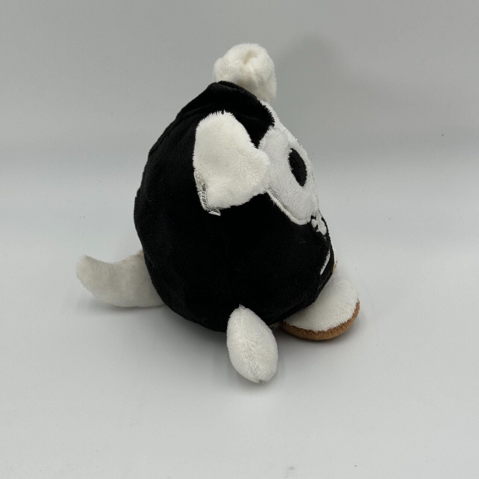 Dan Dee Reversable Plush Round Dog/Skeleton Dog Easy Flip Soft Toy Spooky