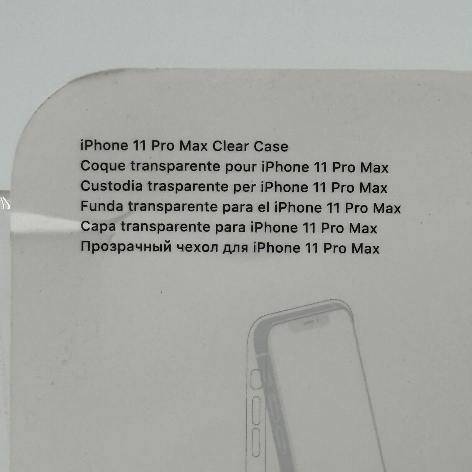 Original Apple Clear MXOH2ZM/A Case For Apple iPhone 11 Pro Max (Clear) Oem