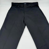 Dockers Mens Classic Straight Preppy Navy Blue Dress Pants Size 38x32