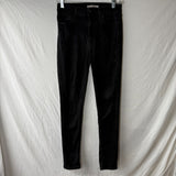 2 Pair Womens Black Denim Jeans Levi’s Skinny High Rise & Rewash Stretch Size 28