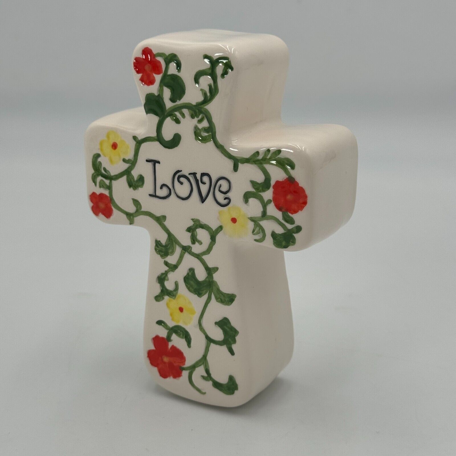 Lot of 6 Christian Wall Art Plaque Stand Frame Paper Weight Cross Love Blessings