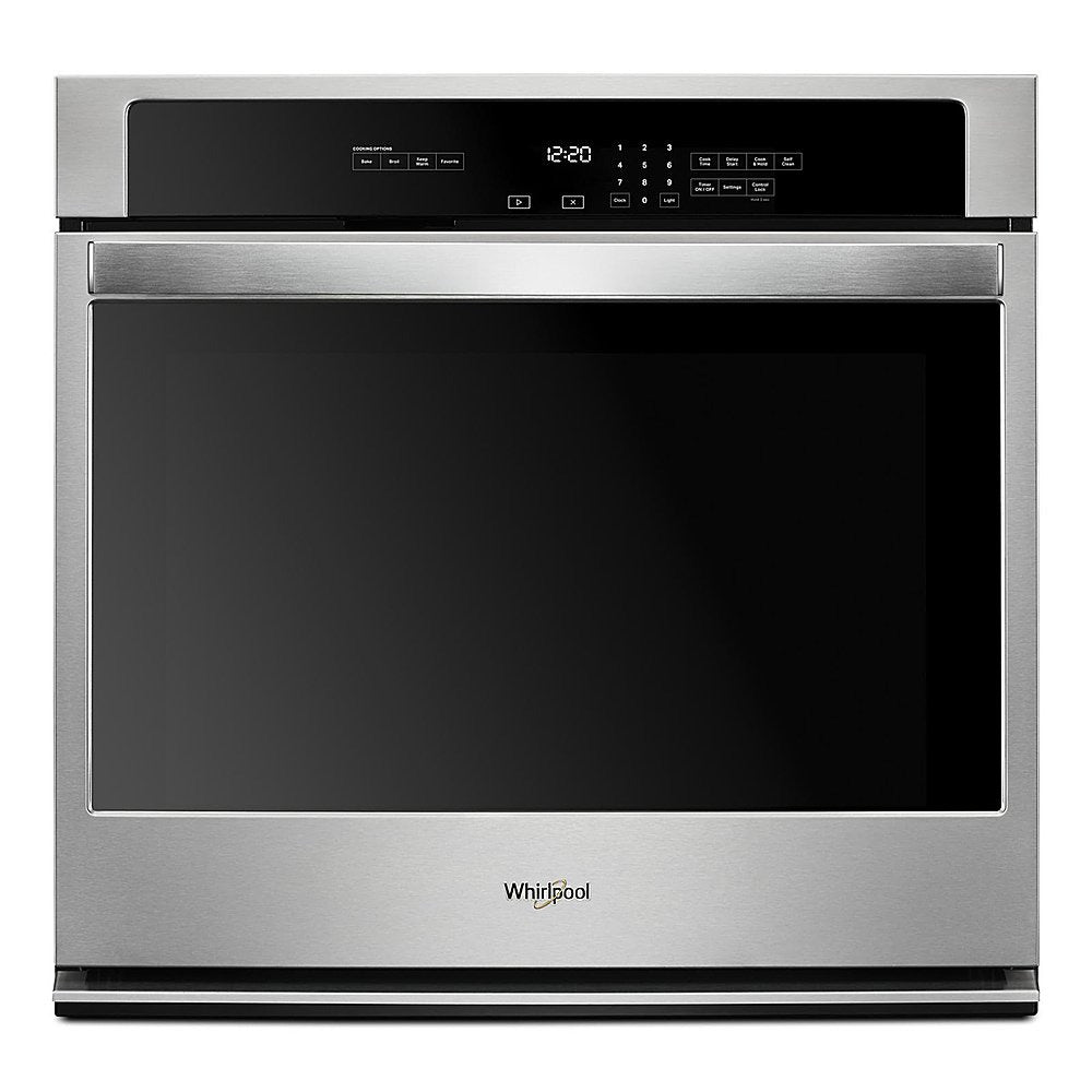 Whirlpool WOS31ES0JS 30" Stainless Steel Single Electric Wall Oven NOB